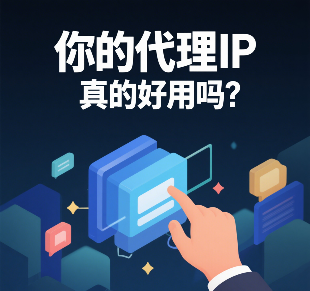 你的代理IP,真的好用吗? 你的代理IP,真的好用吗?