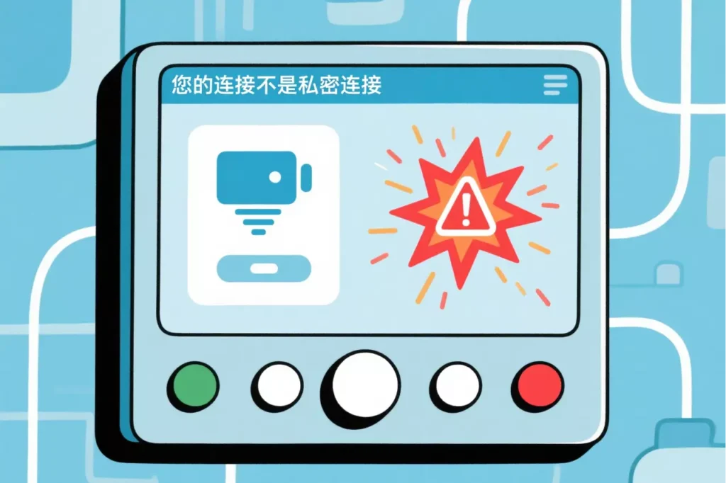 您的连接不是私密连接？可能是这些设置惹的祸！