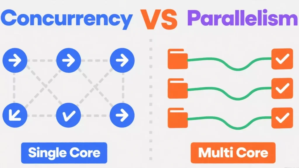 Concurrency vs Parallelism: Choosing the Right Tech