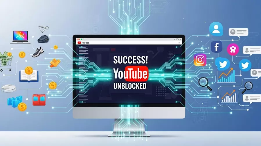 YouTube Unblocked for E-Commerce & Social Media Marketing: How It Works