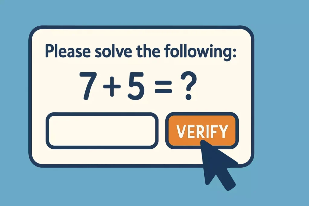 Understanding Mathematical CAPTCHA: How They Work with Proxy Detection