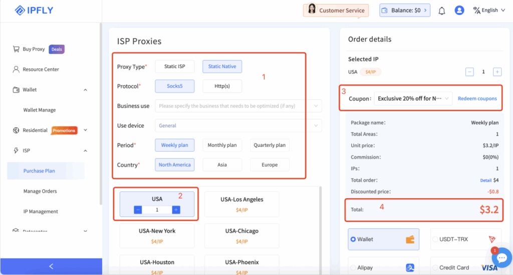 IPFLY Global Proxy Setup Guide for XLogin