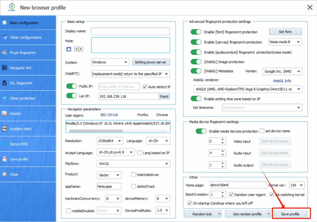 IPFLY Global Proxy Setup Guide for XLogin