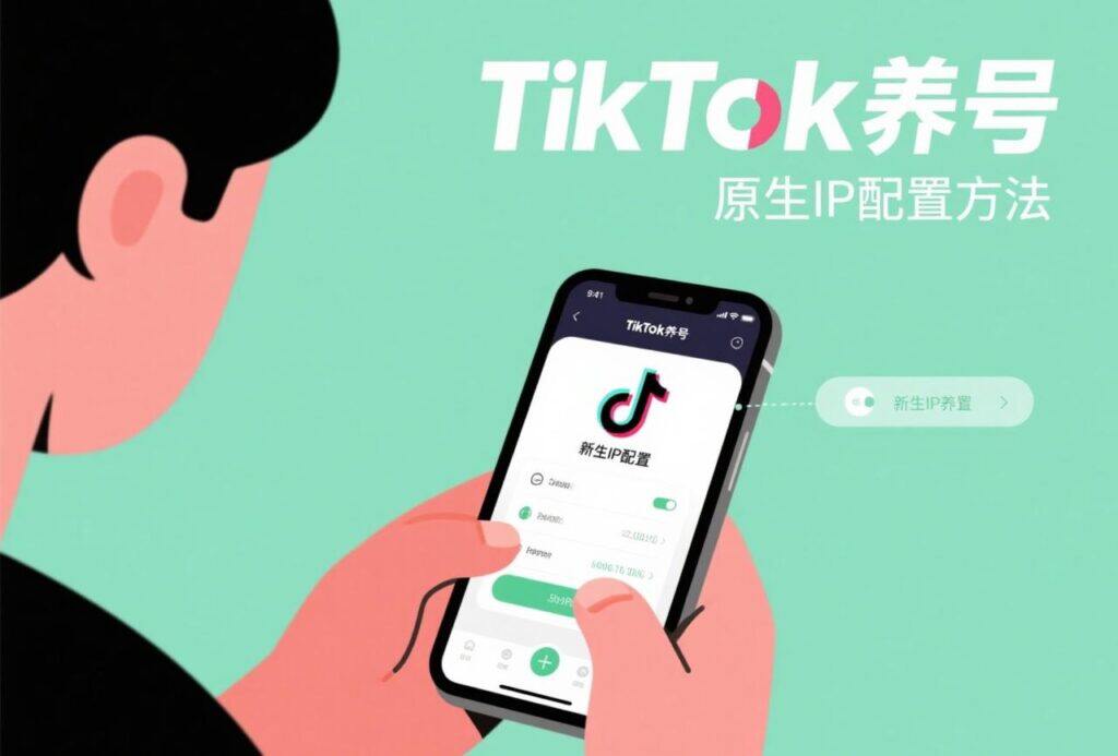 TikTok养号原生IP配置方案：打造稳定环境的底层秘籍