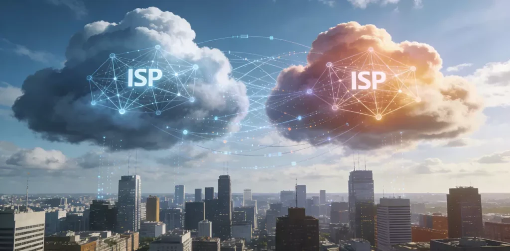 海外业务怕断网？先搞懂美国双ISP是什么意思
