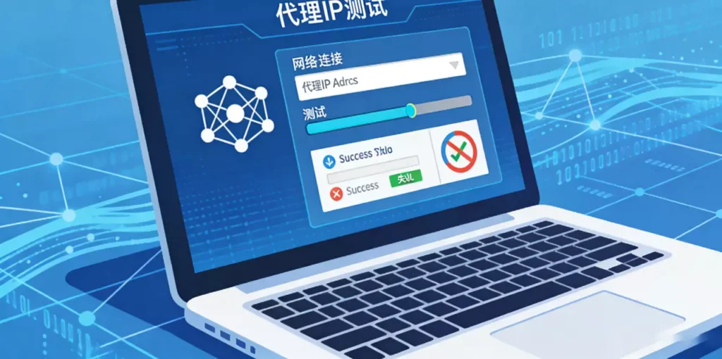 怎样测试代理IP能用？3分钟快速检测法，新手也能轻松上手