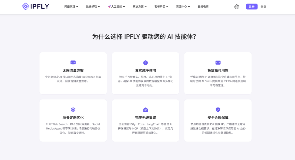 IPFLY全栈赋能 AI Skills 与 RAG 架构进化:从网络层重构 AI 应用能力 IPFLY全栈赋能 AI Skills 与 RAG 架构进化:从网络层重构 AI 应用能力