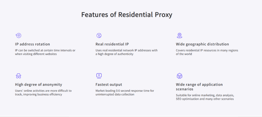 IPFLY靜態住宅代理詳解 | 穩定可靠網絡身份背後的核心特性