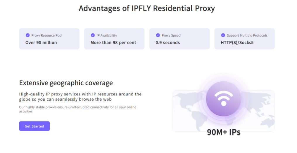 IPFLY靜態住宅代理詳解 | 穩定可靠網絡身份背後的核心特性