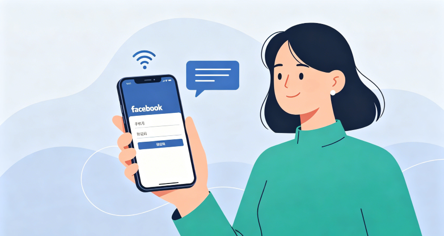 Facebook手机收不到验证码？需重构可信网络环境，才可恢复账号控制