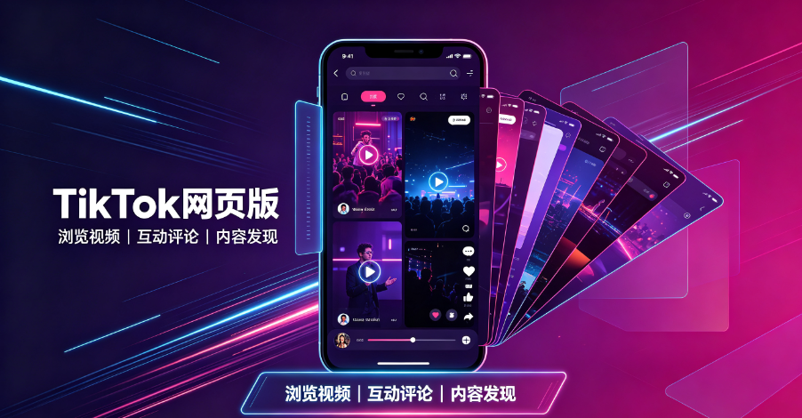 TikTok网页版打不开？90%的问题出在网络环境