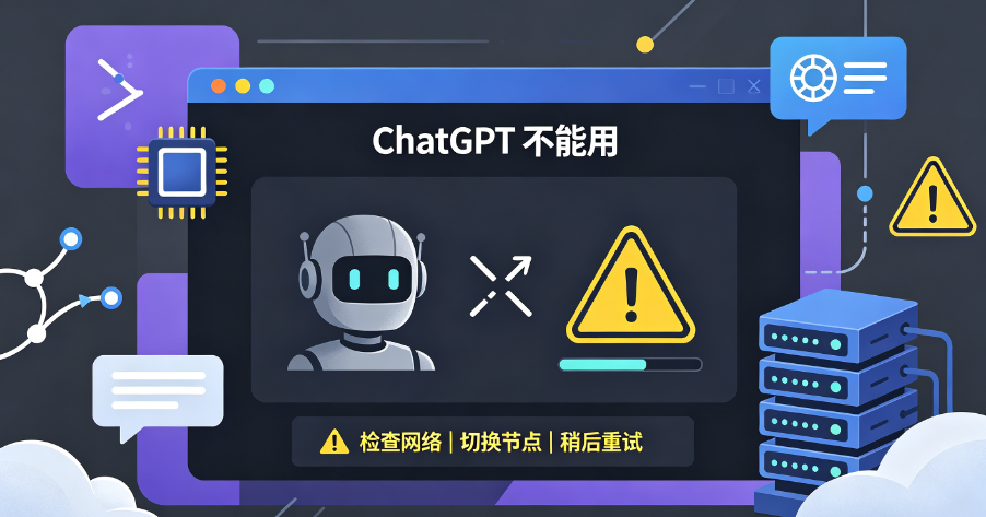 ChatGPT不能用别急着删账号——99%的访问问题出在这三个地方 ChatGPT不能用别急着删账号——99%的访问问题出在这三个地方