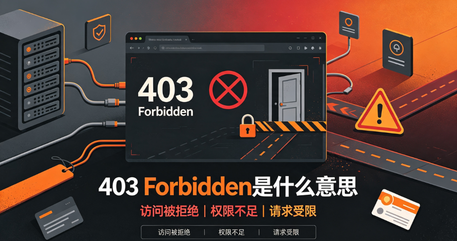 403 Forbidden是什么意思?不只是“你没有权限” 403 Forbidden是什么意思?不只是“你没有权限”