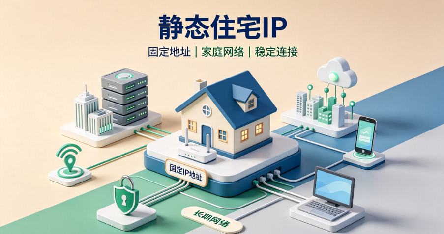 从“不变”的网络身份到跨境刚需，一篇读懂静态住宅IP的核心价值