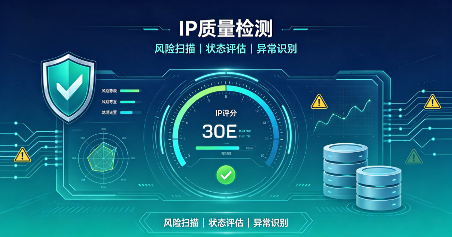 IP质量检测不是“查一下归属地”那么简单! IP质量检测不是“查一下归属地”那么简单!