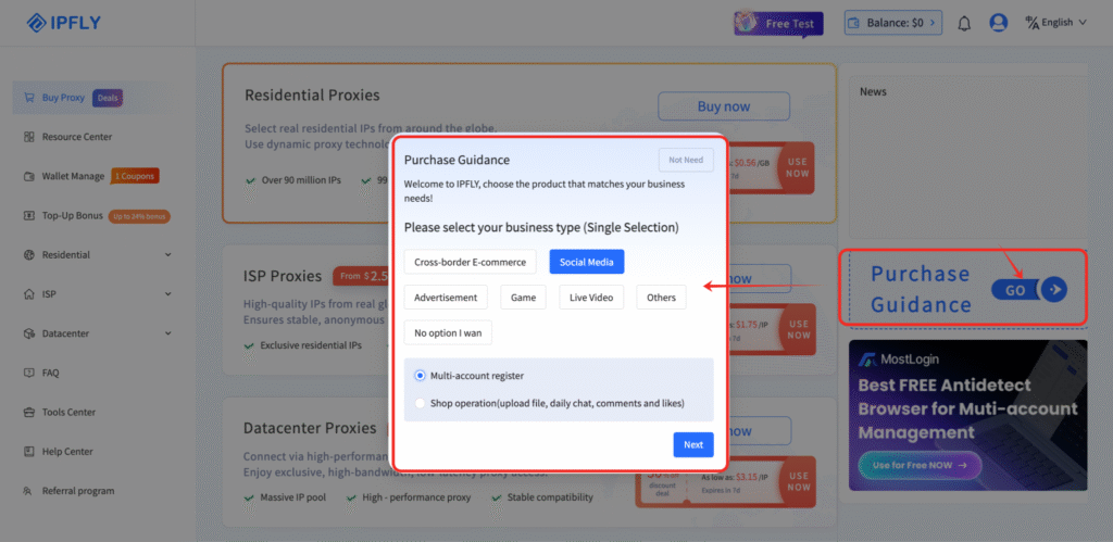 TikSales + IPFLY: A Smarter Way to Manage Multiple TikTok & Instagram Accounts