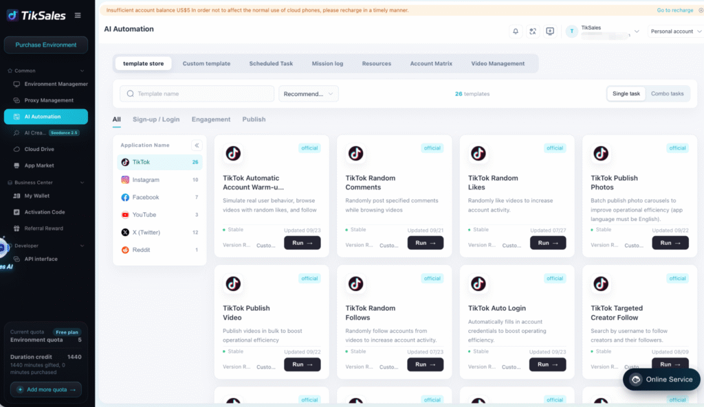 TikSales + IPFLY: A Smarter Way to Manage Multiple TikTok & Instagram Accounts