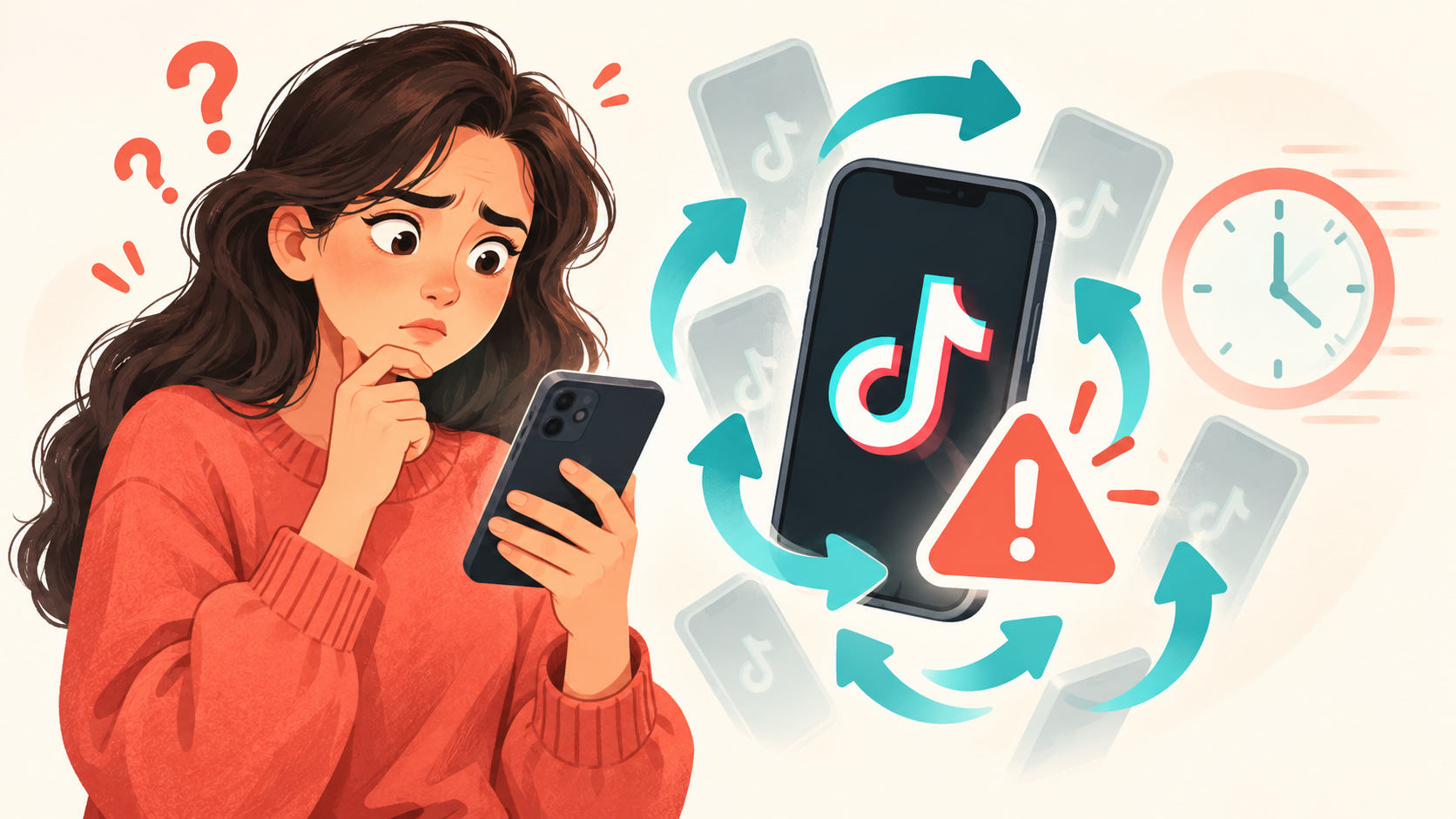 TikTok“您訪問過於頻繁”：是什麼意思以及如何解決