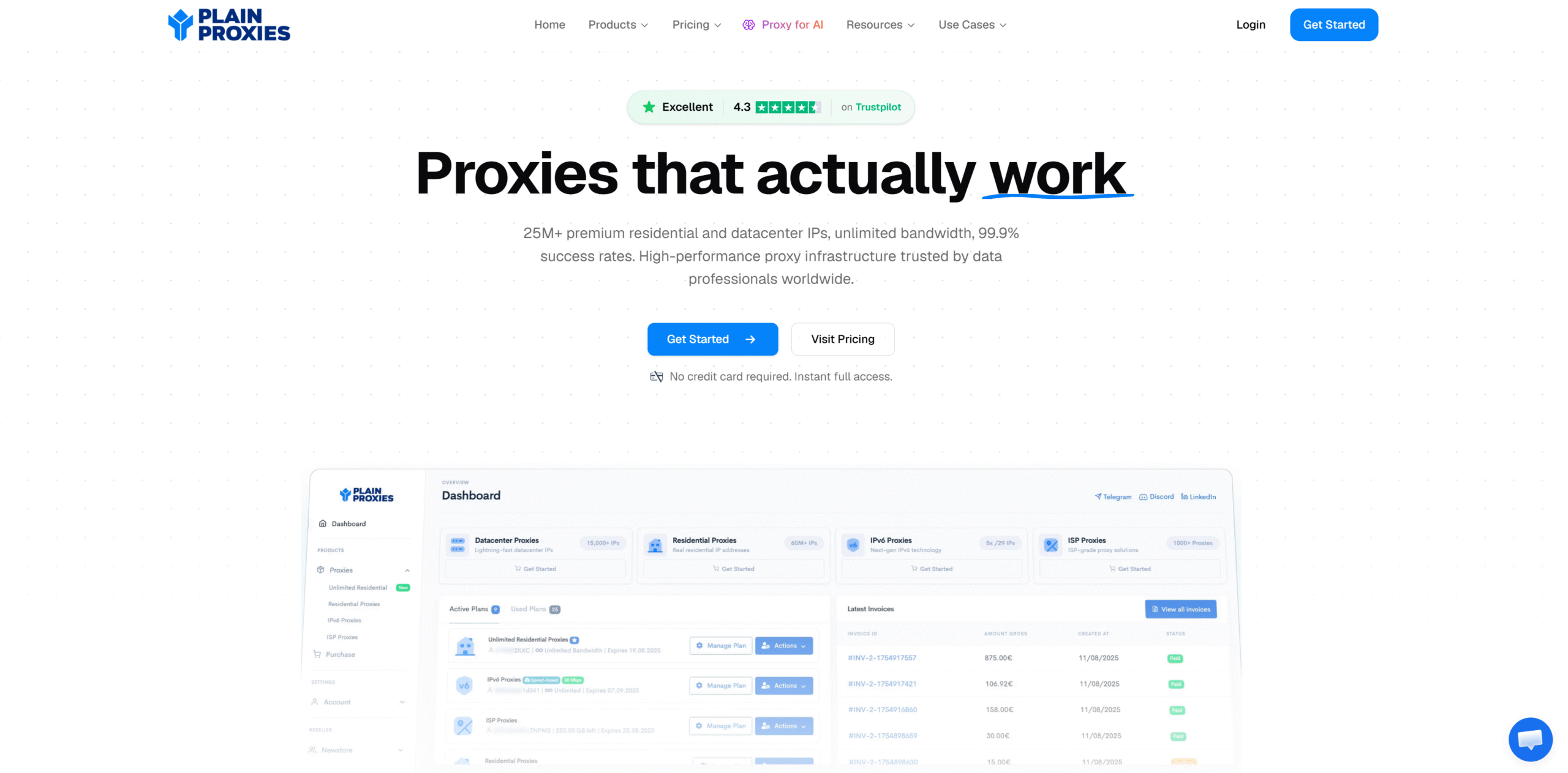 PlainProxies 评测:定价、优缺点及替代方案 PlainProxies 评测:定价、优缺点及替代方案