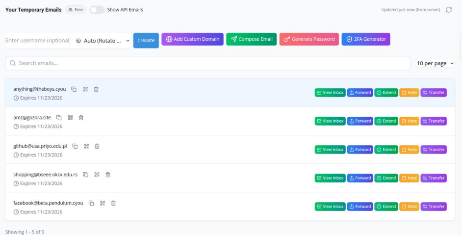 Temp Mail With Password: Keeping Track of Every Account You Create Through a Proxy Temp Mail With Password: Keeping Track of Every Account You Create Through a Proxy