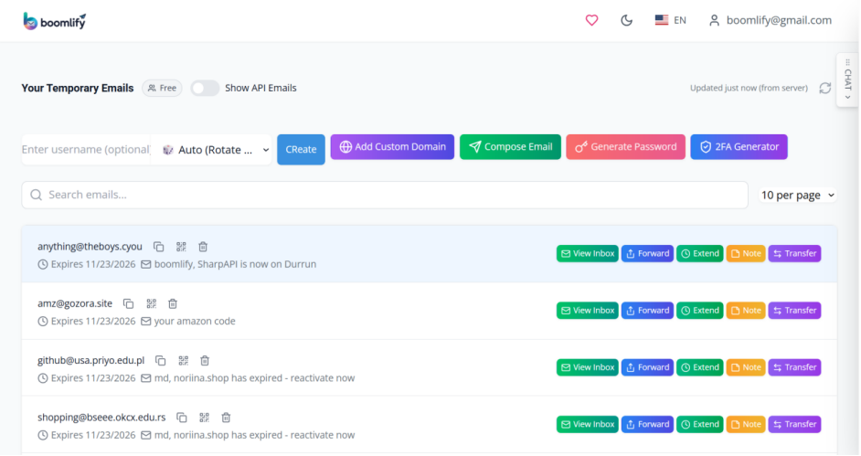 Temp Mail With Password: Keeping Track of Every Account You Create Through a Proxy Temp Mail With Password: Keeping Track of Every Account You Create Through a Proxy
